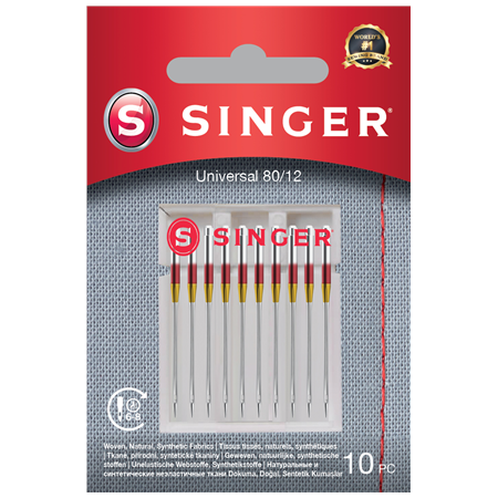 Singer | Universal Needle for Woven Fabrics 80/12 10PK