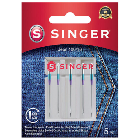 Singer | Denim Needle 100/16 5PK
