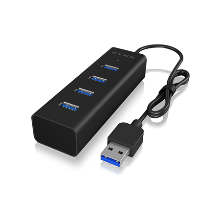 Raidsonic | 4 port USB 3.0 hub | IB-HUB1409-U3