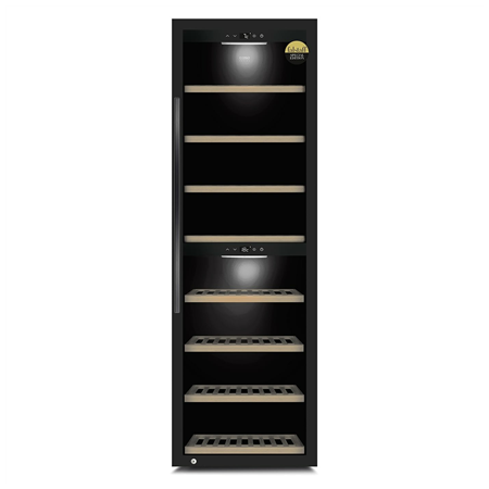 Caso | Smart Wine Cooler | WineExclusive 180 | Energy efficiency class G | Showcase | Free standing | Bottles capacity 180 bottl