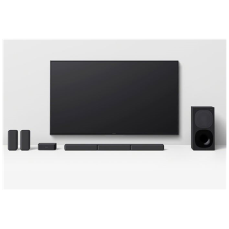 Sony | HT-S40R 5.1ch Home Cinema Soundbar with Wireless Rear Speakers | Black | No | USB port | Wi-Fi | Bluetooth | Wireless con
