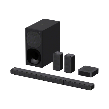 Sony | HT-S40R 5.1ch Home Cinema Soundbar with Wireless Rear Speakers | Black | No | USB port | Wi-Fi | Bluetooth | Wireless con