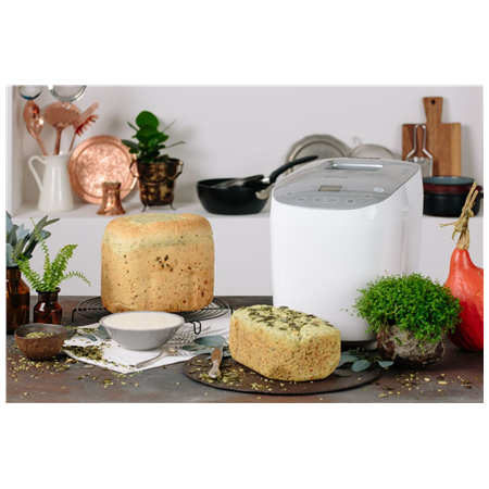 Gorenje | Bread maker | BM1600WG | Power 850 W | Number of programs 16 | Display LCD | White/Silver