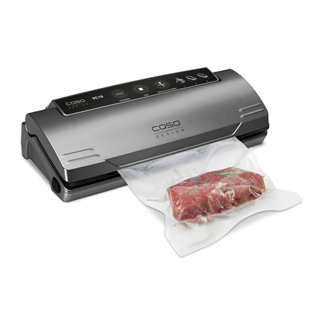 Caso | Vacuum sealer | VC 10 PlusEdition | Power 110 W | Temperature control | Black/Silver