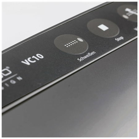 Caso | Vacuum sealer | VC 10 PlusEdition | Power 110 W | Temperature control | Black/Silver