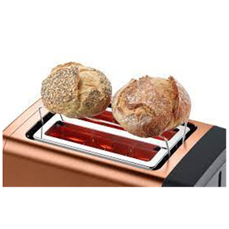Bosch | DesignLine Toaster | TAT4P429 | Power 970 W | Number of slots 2 | Housing material Stainless Steel | Copper/Black