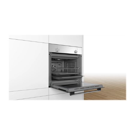 Bosch | Oven | HBF010BR1S | 66 L | A | Multifunctional | Manual | Height 59.5 cm | Width 59.4 cm | Stainless steel