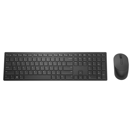 Dell | Pro Keyboard and Mouse (RTL BOX) | KM5221W | Keyboard and Mouse Set | Wireless | Batteries included | Russian | Black | W