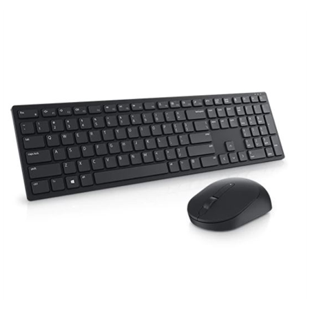 Dell | Pro Keyboard and Mouse (RTL BOX) | KM5221W | Keyboard and Mouse Set | Wireless | Batteries included | Russian | Black | W