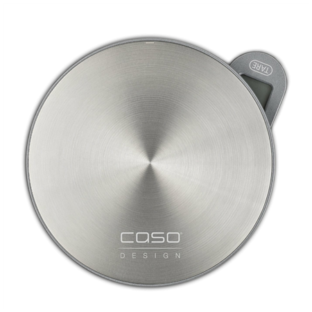 Caso | Scales | Kitchen EcoMate | Maximum weight (capacity) 5 kg | Graduation 1 g | Display type LCD | Stainless steel