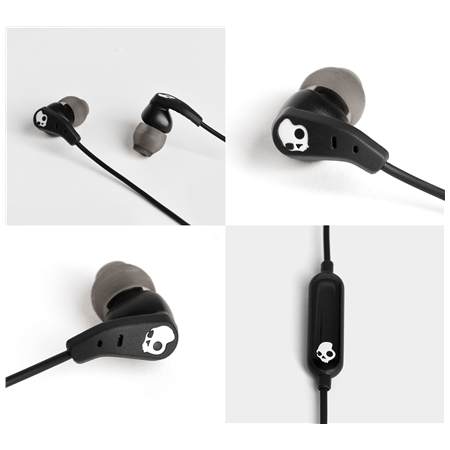 Skullcandy | Sport Earbuds | Set | In-ear | Microphone | Noise canceling | Black