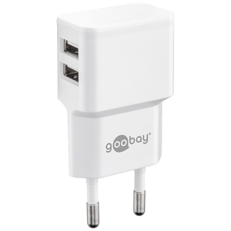 Goobay | 2.4 A | Dual USB charger | 44952