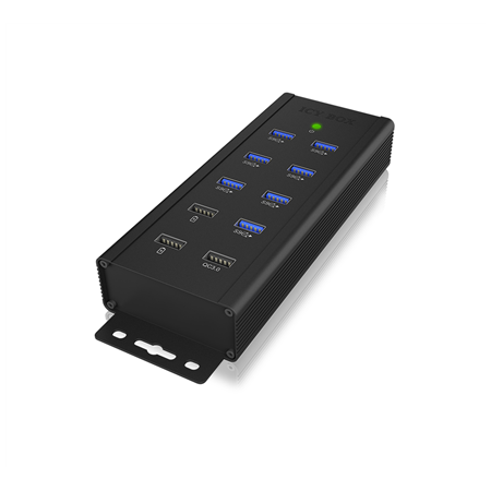 Raidsonic | 7-port Industrial hub | IB-HUB1703-QC3 | USB Type-A