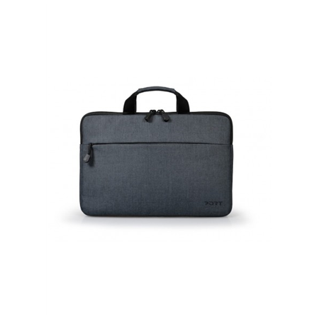 PORT DESIGNS | Belize | Fits up to size 13.3 " | Toploading laptop case | Black | Shoulder strap