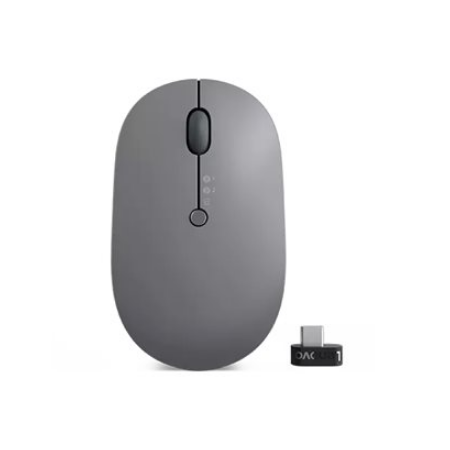 Lenovo | Go Wireless Multi-Device Mouse | Storm Grey