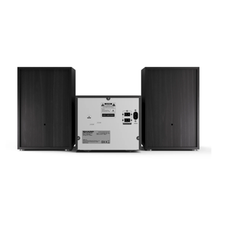 Sharp XL-B512(BK) Hi-Fi Micro System, CD/FM/USB/Bluetooth v5.0, 45W, Black | Sharp | Hi-Fi Micro System | XL-B512(BK) | Black |