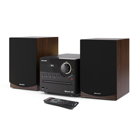 Sharp XL-B512(BR) Hi-Fi Micro System, CD/FM/USB/Bluetooth v5.0, 45W, Brown | Sharp | Hi-Fi Micro System | XL-B512(BR) | Brown |