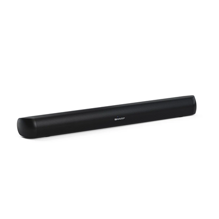 Sharp HT-SB107 2.0 Compact Soundbar for TV up to 32", HDMI ARC/CEC, Aux-in, Optical, Bluetooth, 65cm, Gloss Black | Sharp | Yes