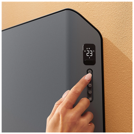 Duux | Edge 2000 Smart Convector Heater | 2000 W | Suitable for rooms up to 30 m² | Gray | IP24