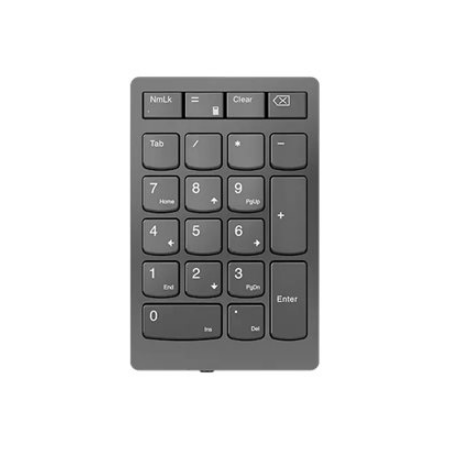 Lenovo | Professional | Go Wireless Numeric Keypad | Numeric Keypad | Wireless | Storm Grey