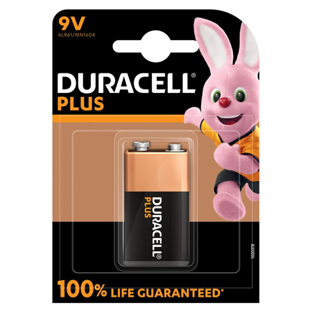 Duracell | Plus MN1604 | 9V | Alkaline | 1 pc(s)