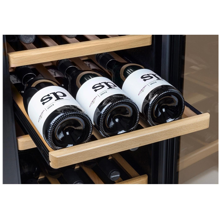 Caso | Wine cooler | WineComfort 24 | Energy efficiency class G | Showcase | Bottles capacity 24 bottles | Cooling type Compress