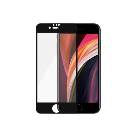PanzerGlass | Apple | iPhone 6/6s/7/8/SE 2020 | Hybrid glass | Black | Rounded edges; 100% touch preservation; Crystal clear | S