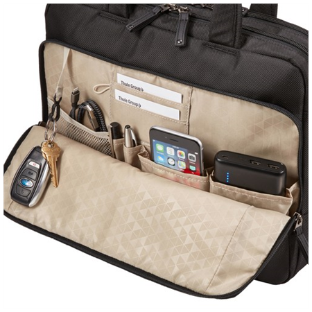 Case Logic | NOTIA-114 | Slim Briefcase | Fits up to size 14 " | Black | Shoulder strap