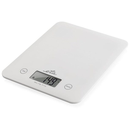 ETA | Kitchen scales | Lori ETA277790000 | Maximum weight (capacity) 5 kg | Graduation 1 g | Display type LCD | White