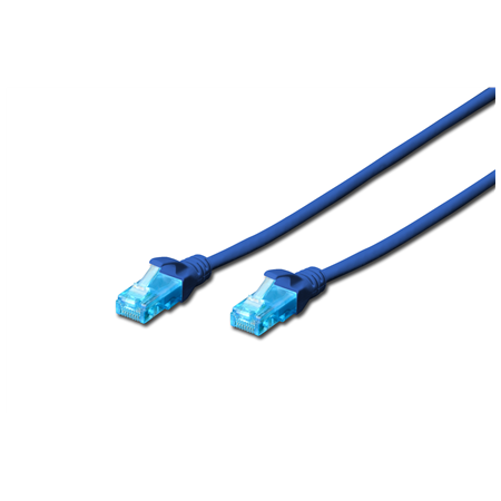Digitus | Patch cord | CAT 5e U-UTP, PVC AWG 26/7, 1 m