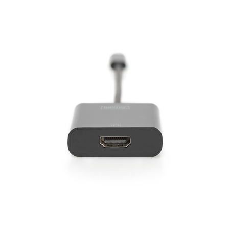 Digitus | USB Type-C to HDMI Adapter | DA-70852 | Black | USB Type-C | 0.15 m