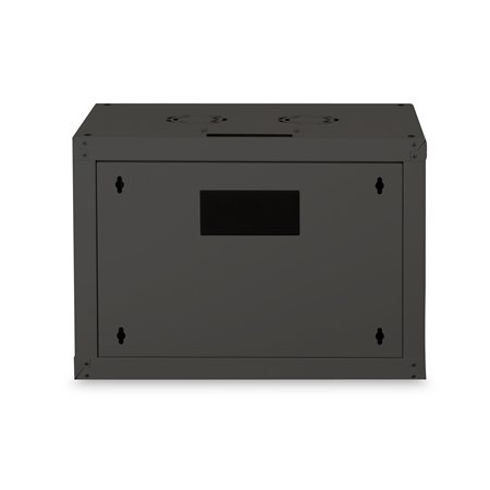 Digitus | Wall Mounting Cabinet | DN-19 07-U-SW | IP protection class: IP20; Front door: Glass door, single opening; Cabinet typ