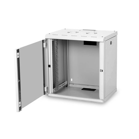 Digitus | Wall Mounting Cabinet | DN-19 12-U | Grey | IP protection class: IP20; Front door: Glass door, single opening; Cabinet