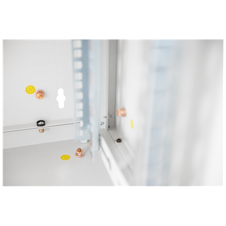 Digitus | Wall Mounting Cabinet | DN-19 12-U | Grey | IP protection class: IP20; Front door: Glass door, single opening; Cabinet