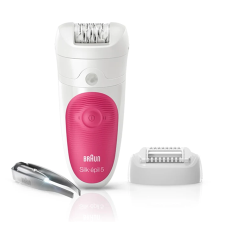 Braun | Epilator | Silk-épil 5 SE5500 | Operating time (max) 30 min | Bulb lifetime (flashes) Not applicable | Number of power l