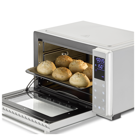 Caso | Compact oven | Bake & Style 26 Touch | Easy Clean | Compact | 1500 W | Silver