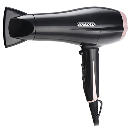 Mesko | Hair Dryer | MS 2249 | 2000 W | Number of temperature settings 3 | Black/Pink