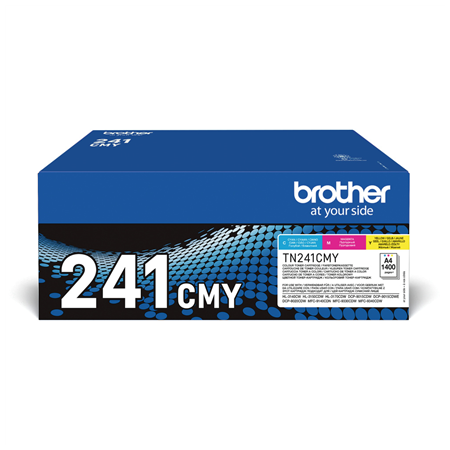 Brother TN241CMY | Toner Multipack | Cyan, Magenta, Yellow