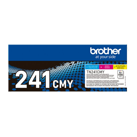 Brother TN241CMY | Toner Multipack | Cyan, Magenta, Yellow