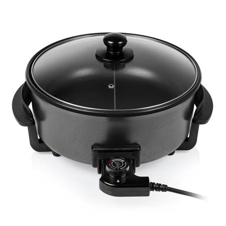 Tristar | Multifunctional grill pan XL | PZ-9135 | Diameter 30 cm | Grill | 1500 W | Lid included | Fixed handle | Black