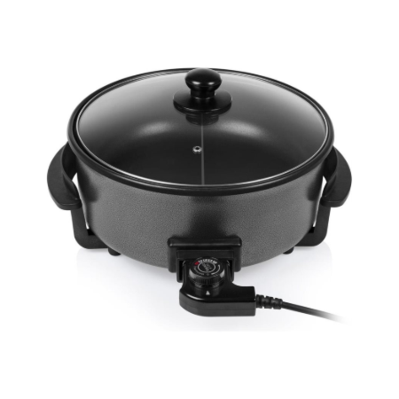 Tristar | Multifunctional grill pan XL | PZ-9135 | Diameter 30 cm | Grill | 1500 W | Lid included | Fixed handle | Black