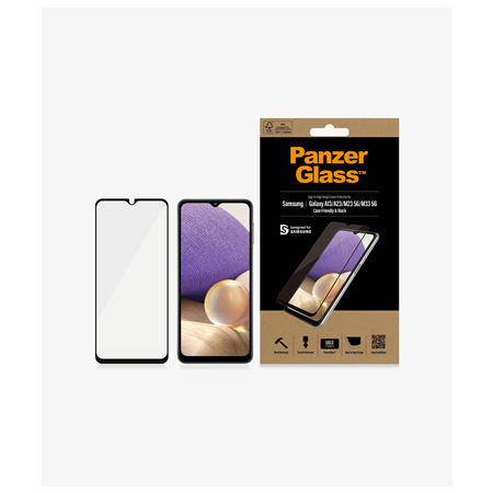 PanzerGlass | Screen protector | Samsung | Galaxy A13/M23 5G/M33 5G | Glass | Black | Case Friendly