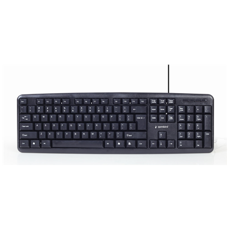 Gembird | 4-in-1 Multimedia office set | KBS-UO4-01 | Keyboard, Mouse, Pad and Headset Set | Wired | Mouse included | US | Black
