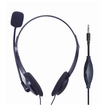 Gembird | 4-in-1 Multimedia office set | KBS-UO4-01 | Keyboard, Mouse, Pad and Headset Set | Wired | Mouse included | US | Black