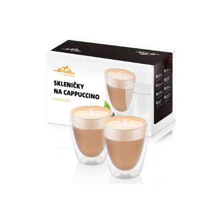 ETA | Cappuccino cups | ETA418193010 | For cappuccino coffee | 2 pc(s) | Dishwasher proof | Glass