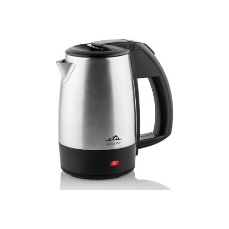 ETA | Kettle | ETA618890010 Holiday | Electric | 1000 W | 0.5 L | Stainless steel | Black/Stainless steel
