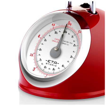 ETA | Kitchen scale | ETA577790030 Storio | Maximum weight (capacity) 5 kg | Graduation 25 g | Red