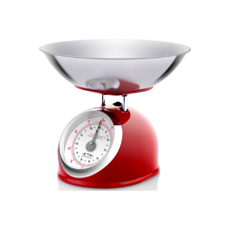 ETA | Kitchen scale | ETA577790030 Storio | Maximum weight (capacity) 5 kg | Graduation 25 g | Red