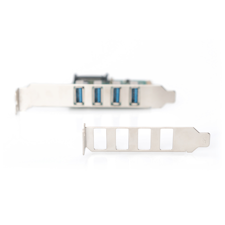 Digitus | USB 3.0, 4 Port, PCI Express Add-On card 4 Ports A/F External, VL805 chipset | DS-30221-1