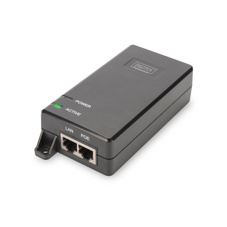 Digitus | Gigabit Ethernet PoE+ Injector | DN-95103-2 | 10/100/1000 Mbit/s | Ethernet LAN (RJ-45) ports 1xRJ-45 10/100/1000 Mbps